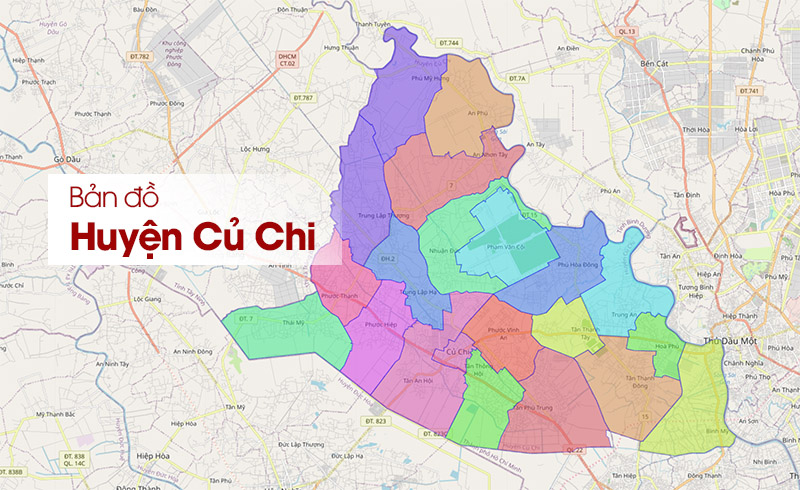 Bản đồ Huyện Củ Chi TPHCM: Cập nhật mới nhất 2024