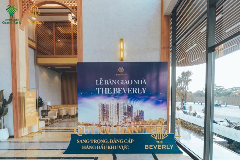 Bàn giao căn hộ The Beverly: Cập nhật mới nhất & Thông tin chi tiết