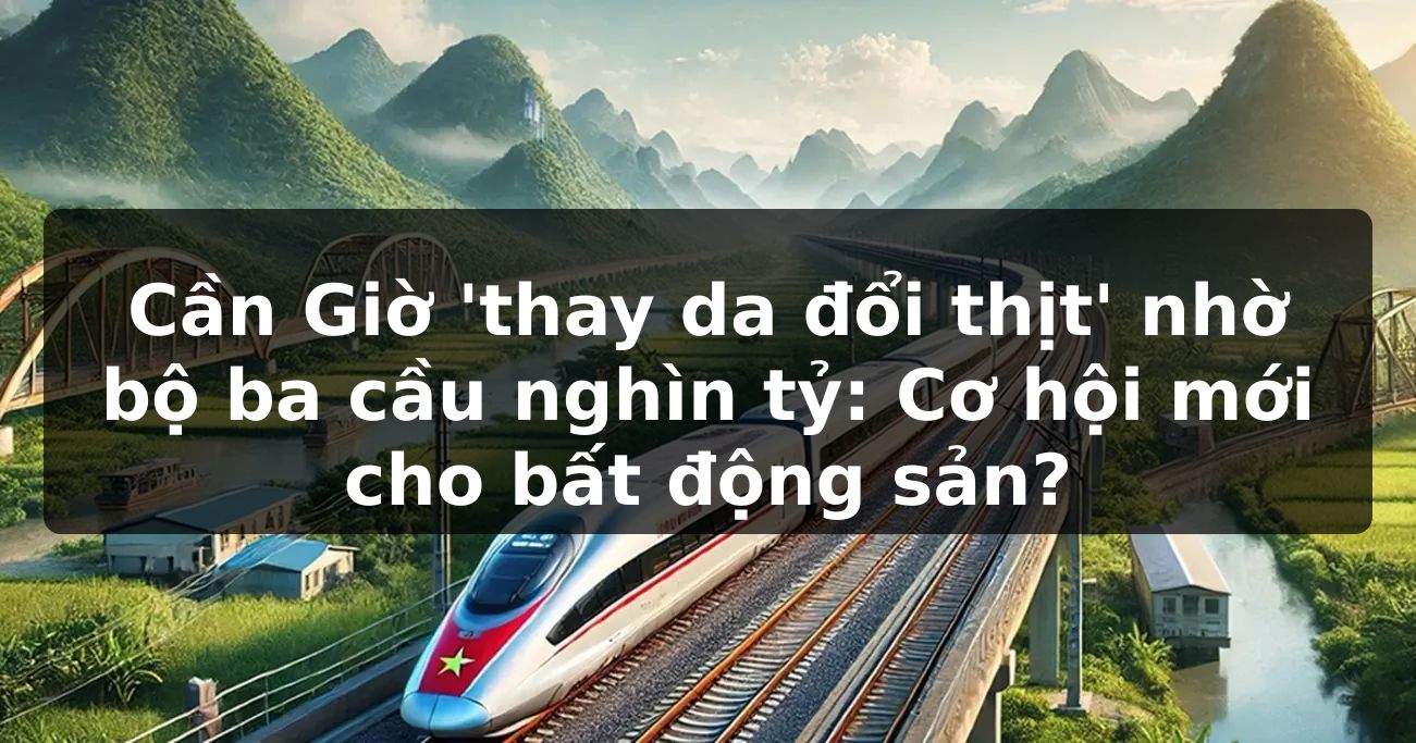 Cần Giờ 'thay da đổi thịt' nhờ bộ ba cầu nghìn tỷ: Cơ hội mới cho bất động sản?