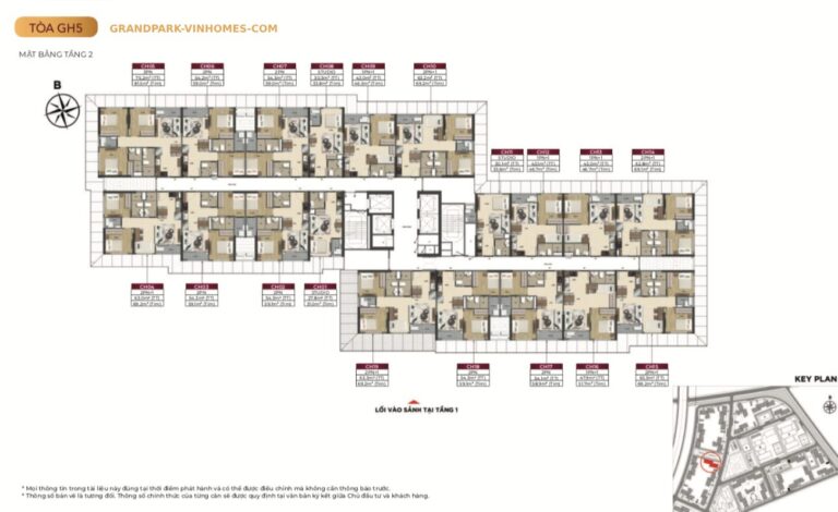 Căn hộ GH5 Glory Heights: Thiết kế thông minh, sống tiện nghi