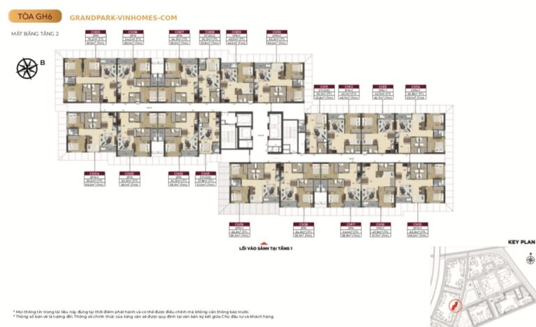 Căn hộ Glory Heights GH6: Thiết kế thông minh, sống tiện nghi tại trung tâm