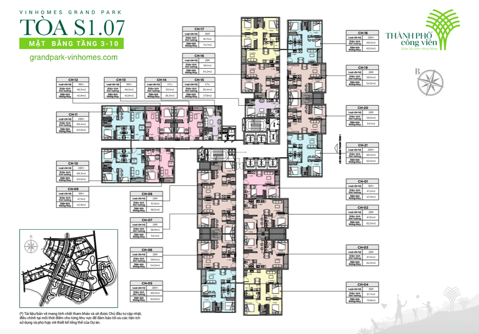 Căn hộ S1.07 Vinhomes Grand Park: Đánh giá chi tiết & thông tin mới nhất
