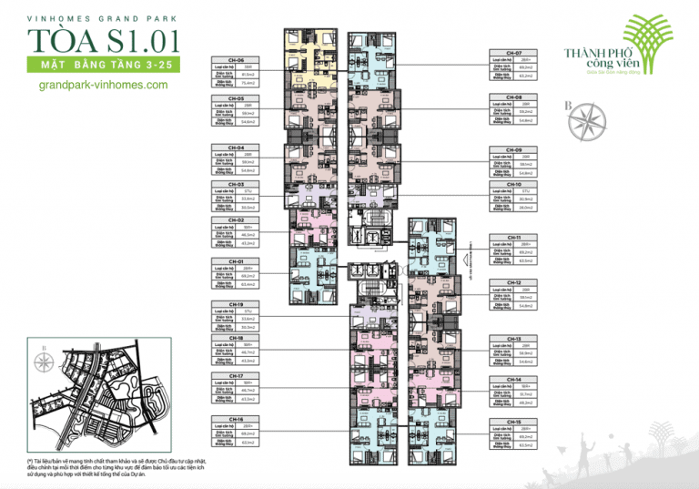 Căn hộ The Rainbow S1.01 Vinhomes Grand Park: Đánh giá chi tiết & thông tin mới nhất