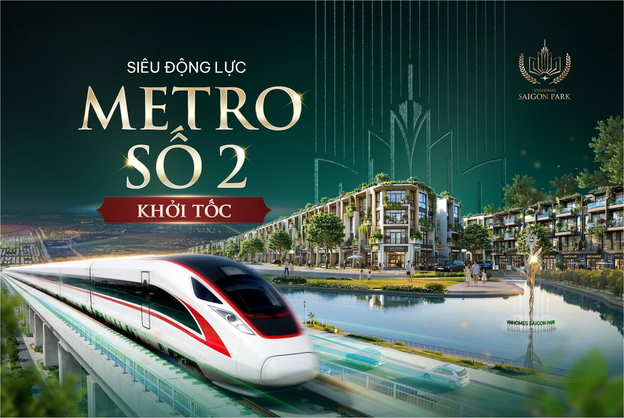 Tiềm năng bất động sản trục Tây Bắc TP.HCM nhờ Metro số 2