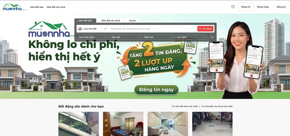 Cách chọn gói tin VIP để bán nhà nhanh hơn
