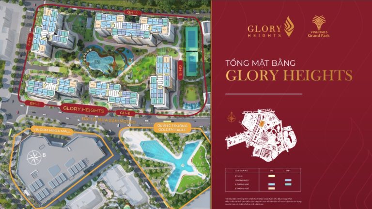Glory Heights: Căn hộ hiện đại, tiện nghi tại trung tâm