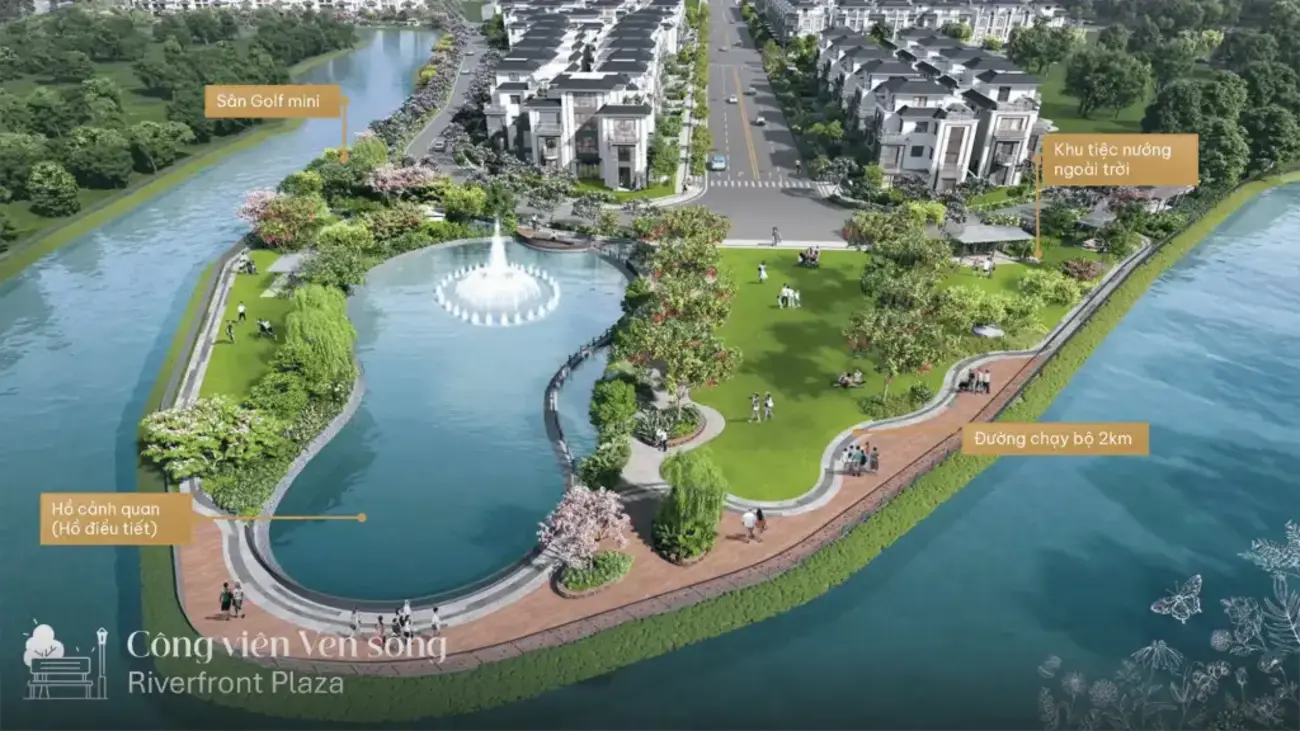 Không gian sống xanh hòa quyện cùng thiên nhiên