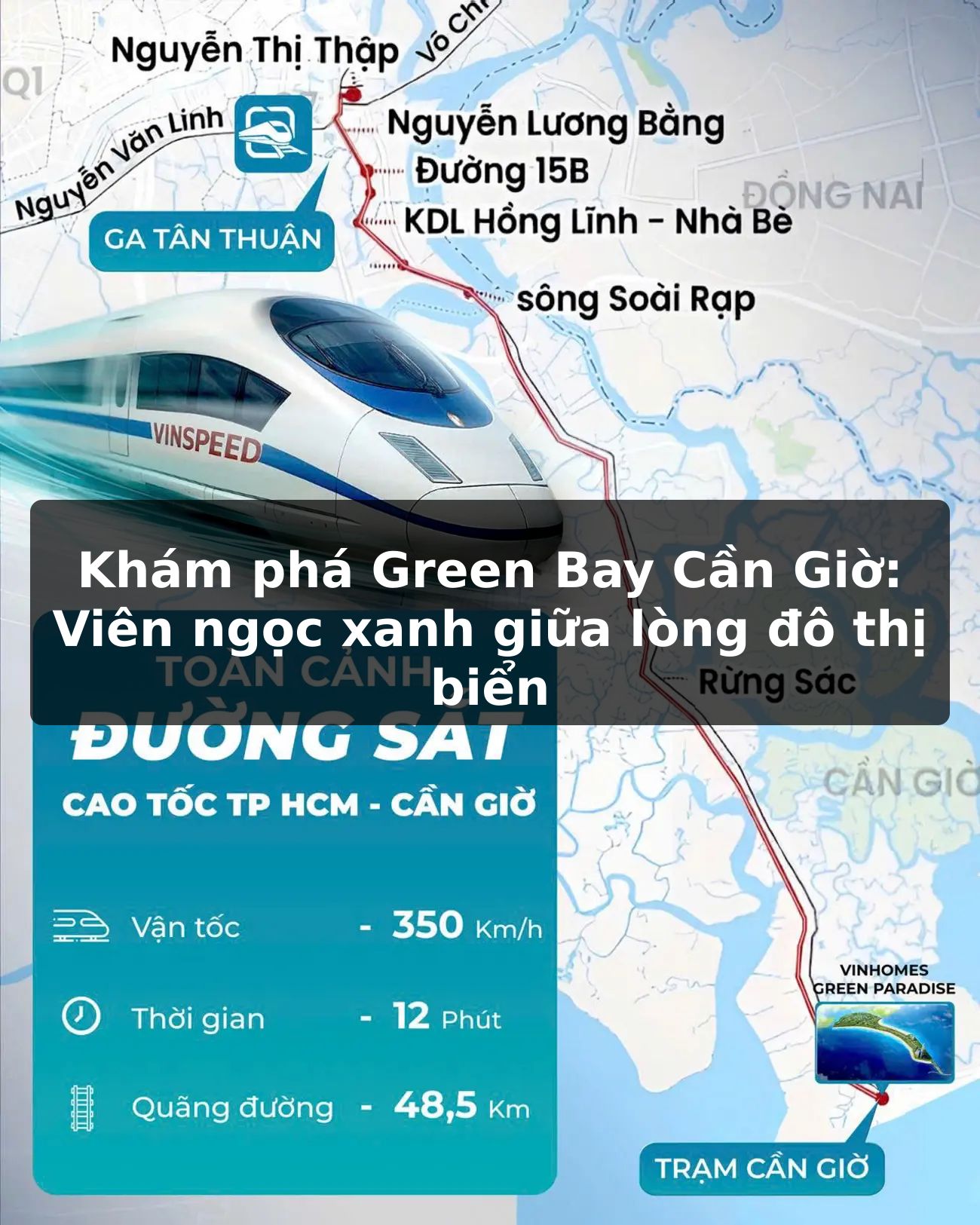 Khám phá Green Bay Cần Giờ: Viên ngọc xanh giữa lòng đô thị biển