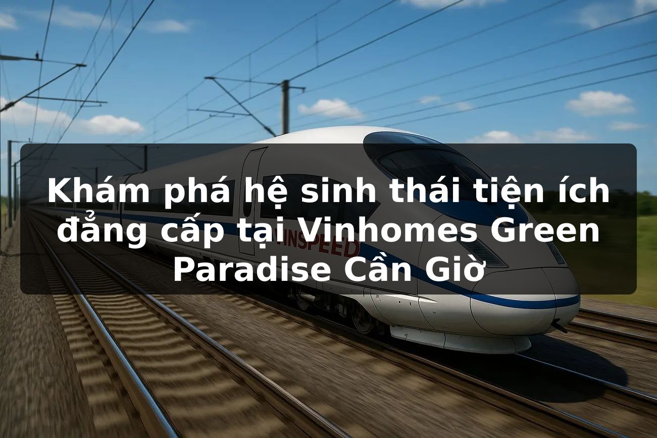 Khám phá hệ sinh thái tiện ích đẳng cấp tại Vinhomes Green Paradise Cần Giờ