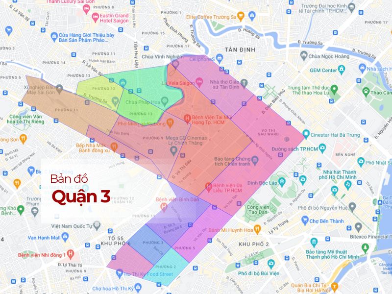 Khu dân cư văn minh, an ninh - Nhà phố Quận 3