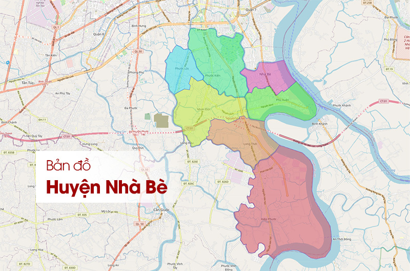 Nhà Bè TPHCM: Bản đồ chi tiết, thông tin quy hoạch & tiềm năng phát triển