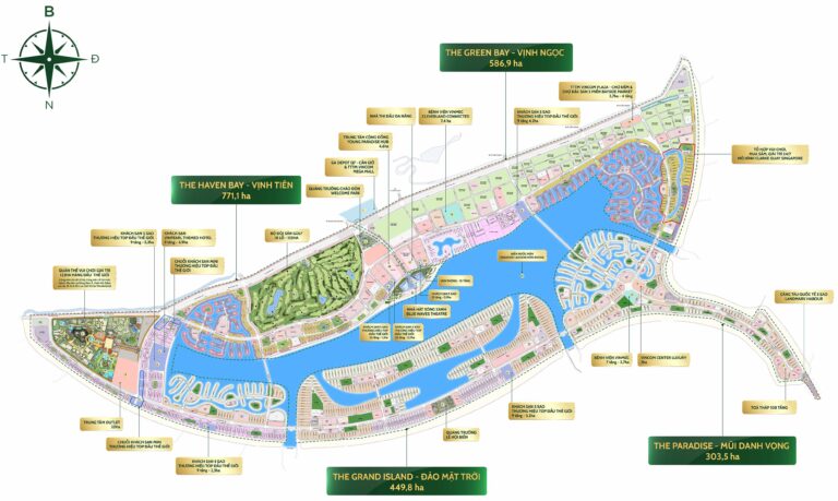 Phân khu A Vinhomes Green Paradise Cần Giờ thông tin chi tiết