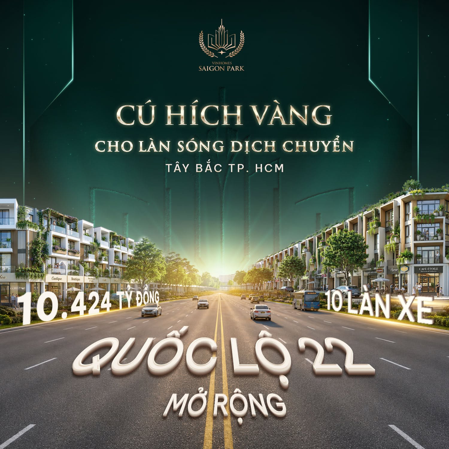 Nâng cấp Quốc lộ 22: Tác động đến bất động sản Tây Bắc TP.HCM