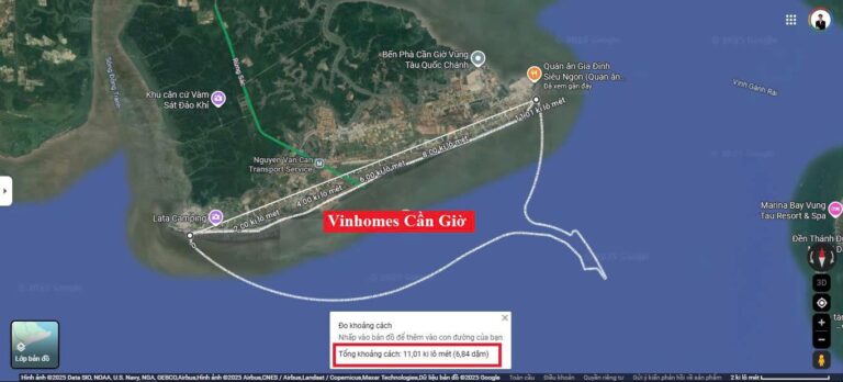 Thông tin chi tiết về dự án đô thị Cần Giờ