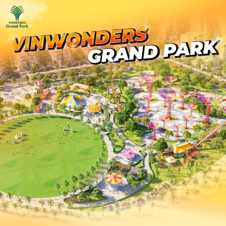 VinWonders Grand Park: Khám phá thiên đường vui chơi giải trí tại TP.HCM